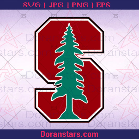 Stanford Digital Cut Files Svg, Dxf, Eps, Png, Cricut Vector, Digital Cut Files Download