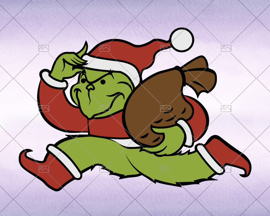 StealingChristmas2.0 - Christmas - The grinch Svg, Instant Download - Doranstars