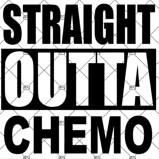 Straight Outta Chemo Shirt, Cancer Awareness Shirt, Chemo Shirts, Cancer Gifts, Cancer Shirts for women, Cancer Support Shirts