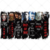 Top Horror Characters PNG, Horror Movie Sublimated Png INSTANT DOWNLOAD Digital Print Design 2