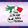 Twas the Night Before Christmas svg Png sublimation Disney Christmas svg Nightmare before Christmas svg png Instant Download - Doranstars