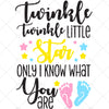 Twinkle Twinkle Little Star...Keeper of the Gender Unisex SVG,PNG,Dxf, Eps