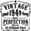 Vintage One Of A Kind 1949 Limited Edition Aged Perfection Genuine All Original Paris Digital Cut Files Svg, Dxf, Eps, Png, Cricut Vector, Digital Cut Files Download