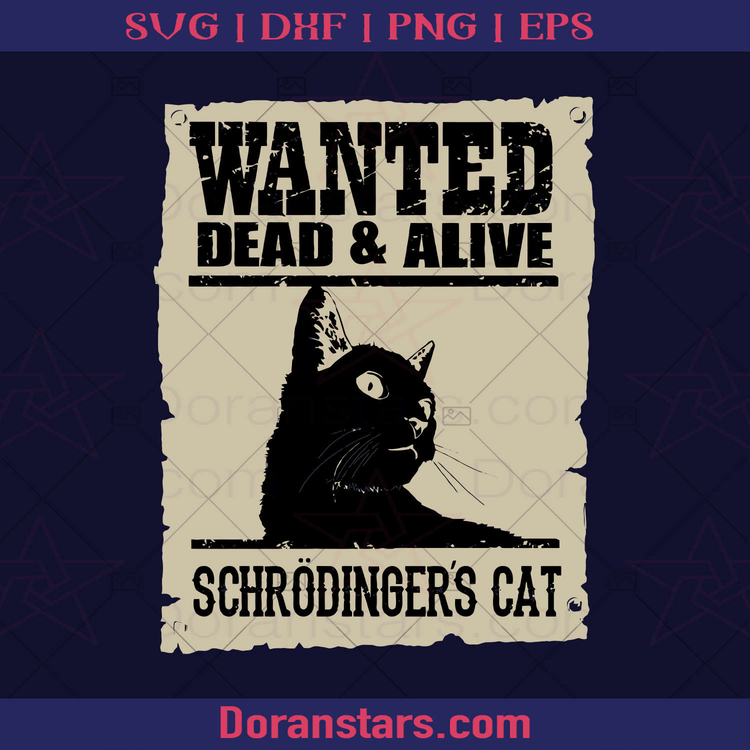 Wanted Dead And Alive Schrodingers Cat, Meme poster, Black Cat in Wanted, Meme, Disappear Pet, Juan, Minecraft, Sweden Cat, Black Cat, Crime logo, Svg Files For Cricut, Dxf, Eps, Png, Cricut Vector, Digital Cut Files Download - doranstars.com