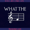 What The F, Music Note Version, Musician Will Understand, Tricky, Mindblow logo, Svg Files For Cricut, Dxf, Eps, Png, Cricut Vector, Digital Cut Files Download - doranstars.com