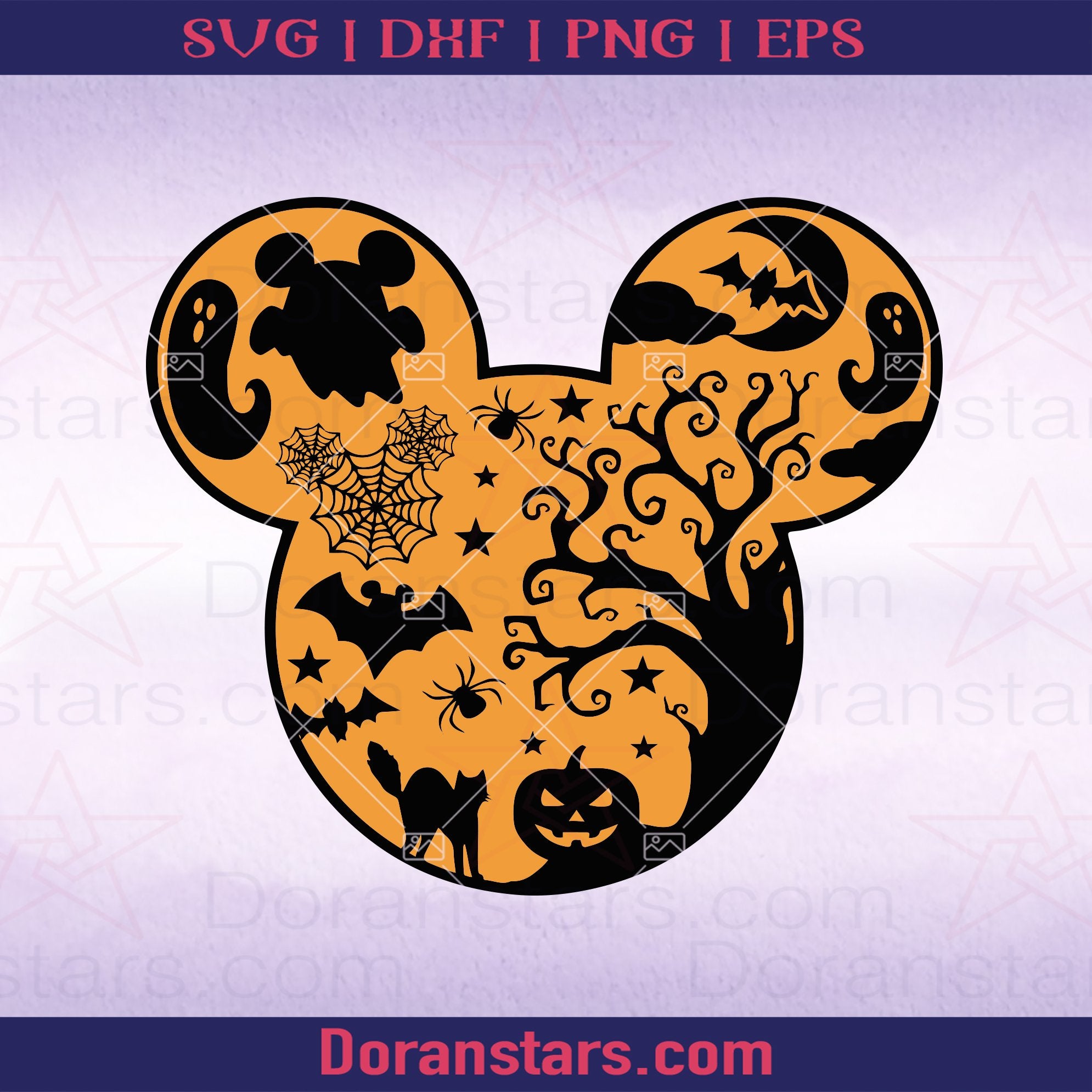 Halloween Svg Disney Halloween Shirts Svg Mickey Head Clip Art