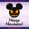 happy Halloween Disney Mickey Mouse Jack Skellington