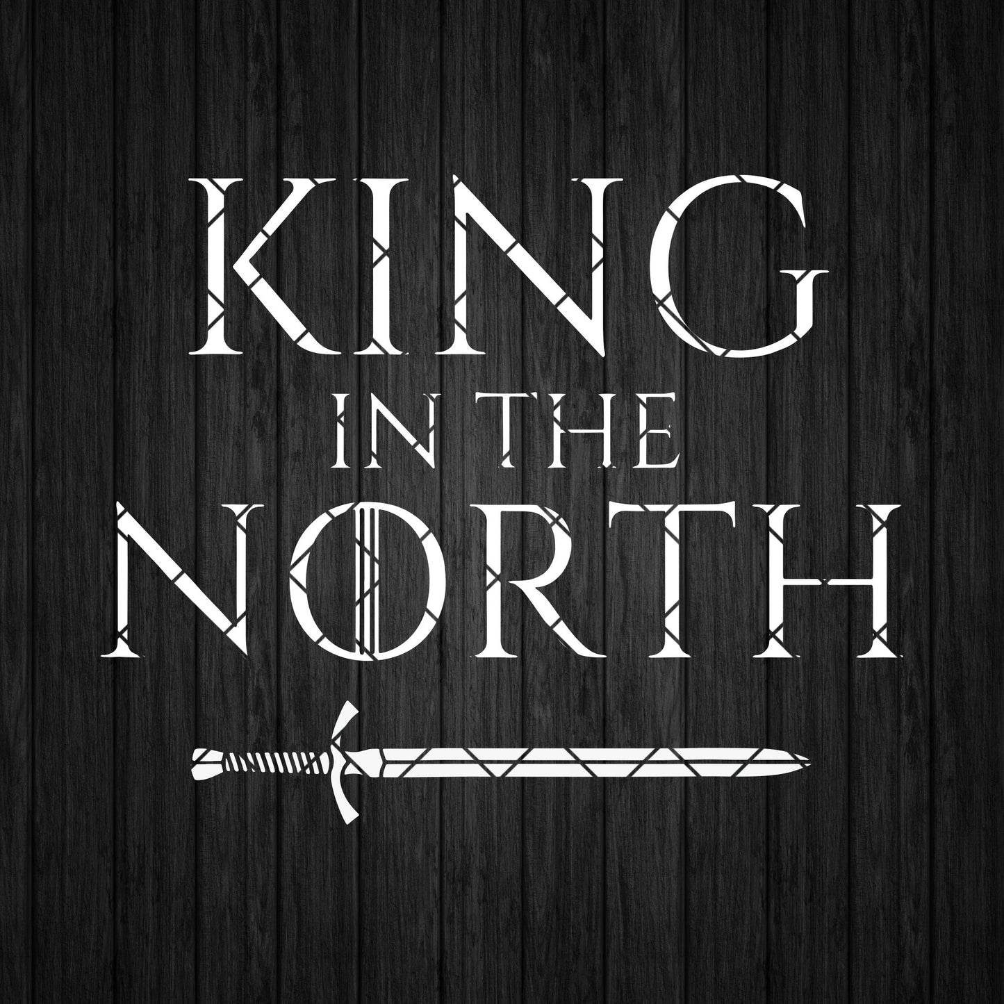 King In The North SVG Design cut file for Cricut & Silhouette by DoranStars