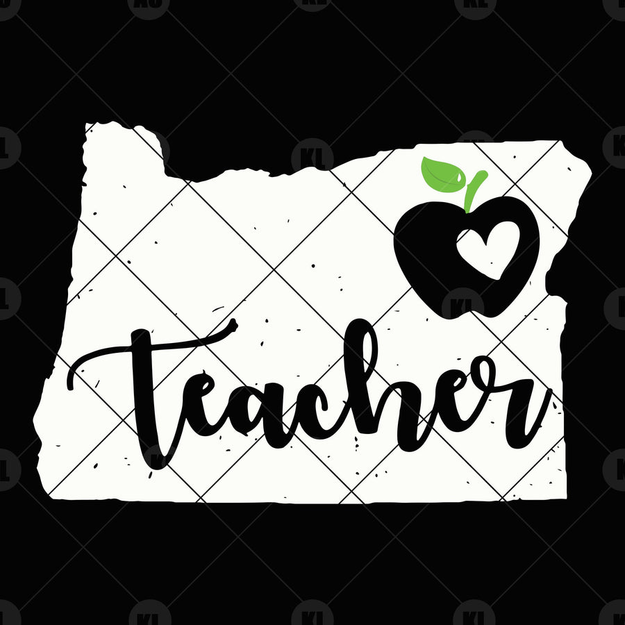 Orange Teacher Digital Cut Files Svg, Dxf, Eps, Png, Cricut Vector, Digital Cut Files Download