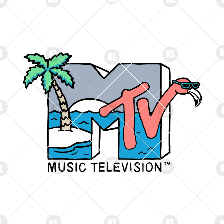 MTV-Music Television Digital Cut Files Svg, Dxf, Eps, Png, Cricut Vector, Digital Cut Files Download