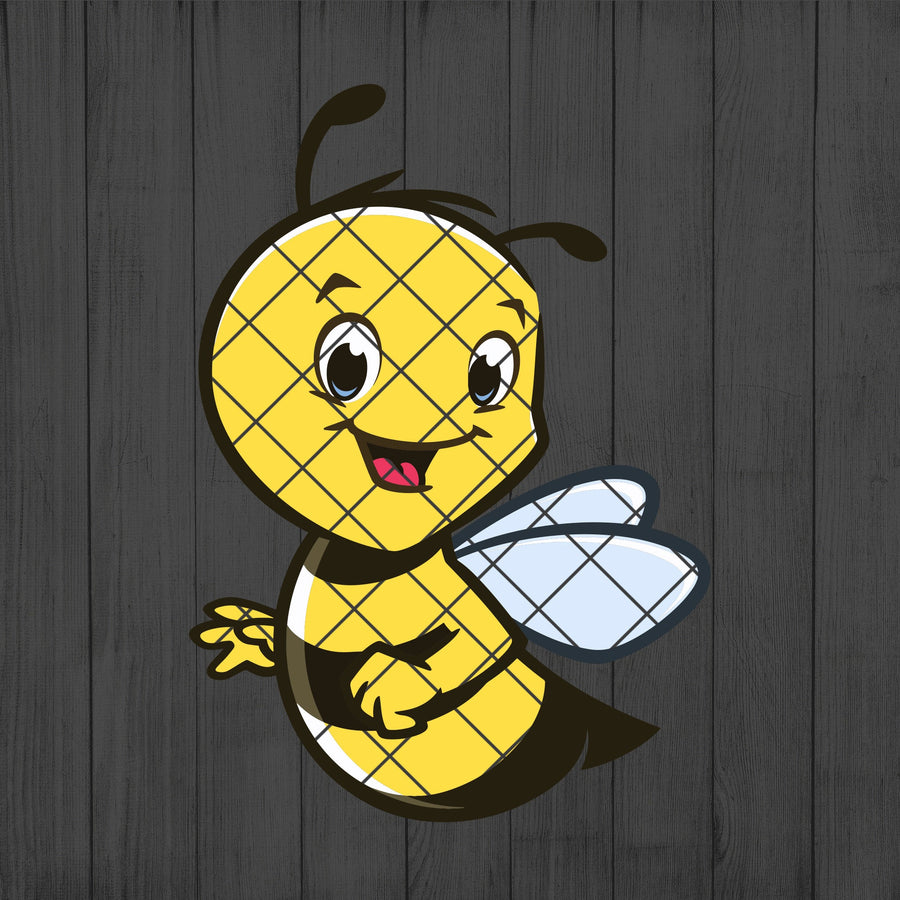 Bumble Bee Flying Digital Cut Files Svg, Dxf, Eps, Png, Cricut Vector, Digital Cut Files Download