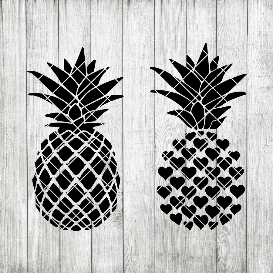 Pineapple Digital Cut Files Svg, Dxf, Eps, Png, Cricut Vector, Digital Cut Files Download