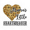 Mama's Little Heartbreaker Digital Cut Files Svg, Dxf, Eps, Png, Cricut Vector, Digital Cut Files Download