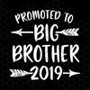 Promoted To Big Brother 2019 Digital Cut Files Svg, Dxf, Eps, Png, Cricut Vector, Digital Cut Files Download