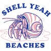 Shell Yeah Beaches Digital Cut Files Svg, Dxf, Eps, Png, Cricut Vector, Digital Cut Files Download