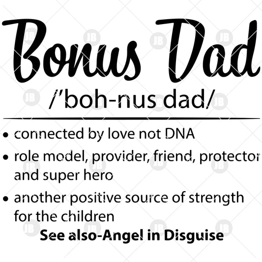 Bonus Dad Father's Day SVG cut file for Cricut & Silhouette by DoranStars