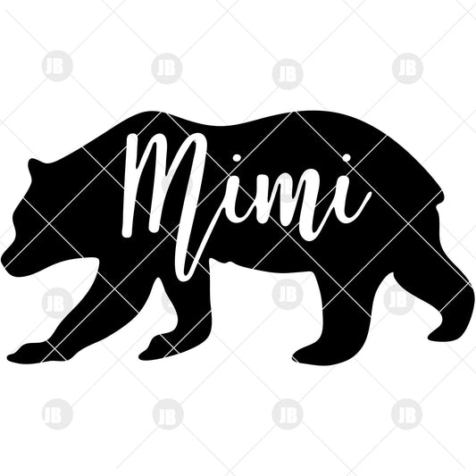 Mimi Digital Cut Files Svg, Dxf, Eps, Png, Cricut Vector, Digital Cut Files Download