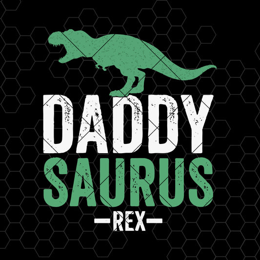 Daddy Saurus Father's Day SVG cut file for Cricut & Silhouette by DoranStars