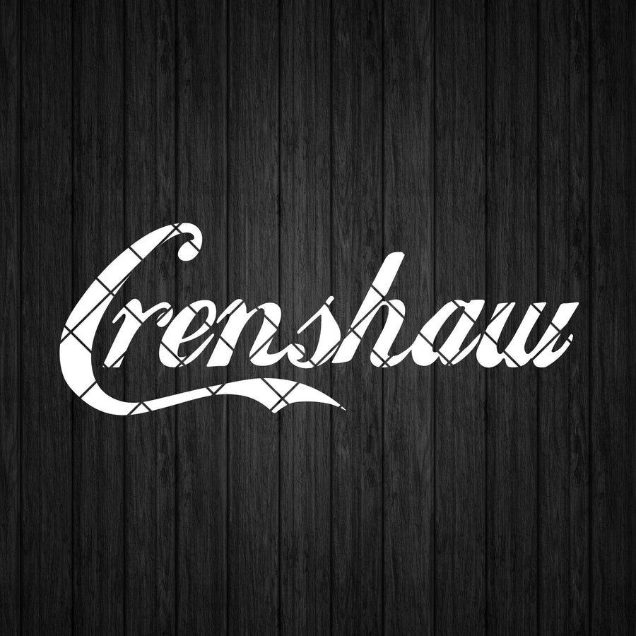 Crenshaw Digital Cut Files Svg, Dxf, Eps, Png, Cricut Vector, Digital Cut Files Download