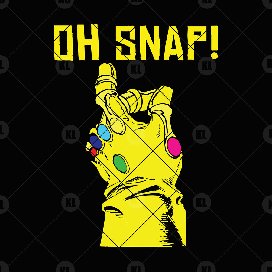 Oh Snap Digital Cut Files Svg, Dxf, Eps, Png, Cricut Vector, Digital Cut Files Download