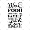 Bless The Food Before Us, The Family Beside Us, The Love Between Us