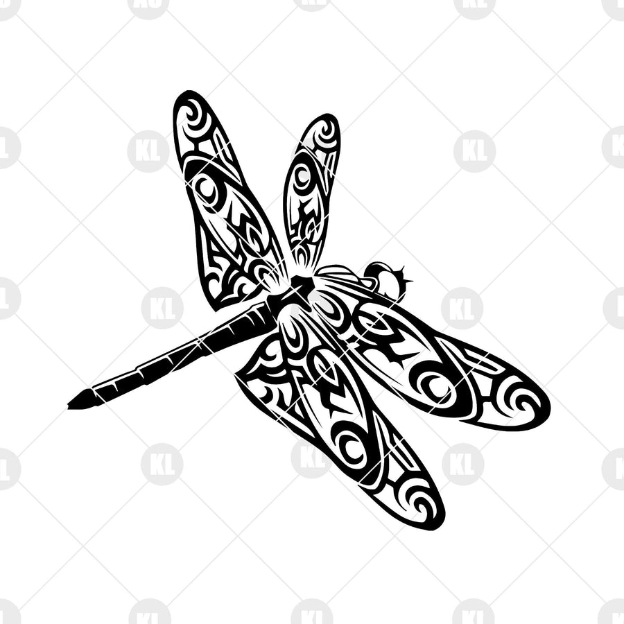 Dragonfly Digital Cut Files Svg, Dxf, Eps, Png, Cricut Vector, Digital Cut Files Download