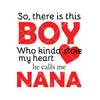 So, There Is This Boy Who Kinda Stole My Heart He Calls Me Nana Digital Cut Svg, Dxf, Eps, Png, Cricut Vector, Digital Cut Files Download