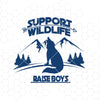 Support Wildlife, Raise Boys Digital Cut Files Svg, Dxf, Eps, Png, Cricut Vector, Digital Cut Files Download