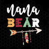Nana Bear Digital Cut Files Svg, Dxf, Eps, Png, Cricut Vector, Digital Cut Files Download