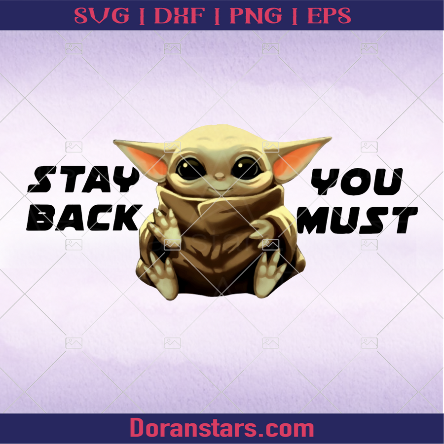 Baby Yoda SVG Cut Files - Baby Yoda Clipart