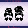 messy bun hair Girl, Woman, Mom, Woman's right, Fight for woman's right, Right, Cool, Glasses, Summer, Vacation